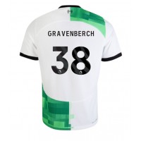 Muški Nogometni Dres Liverpool Ryan Gravenberch #38 Gostujuci 2023-24 Kratak Rukav